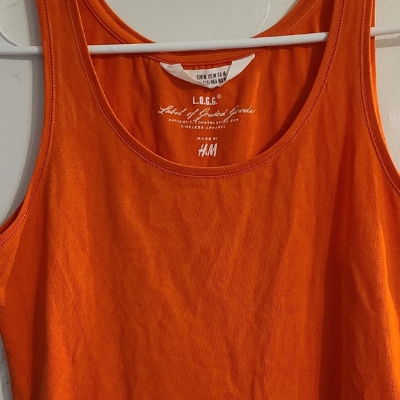 H&M Bold Orange T-Shirt - Picture 2 of 3